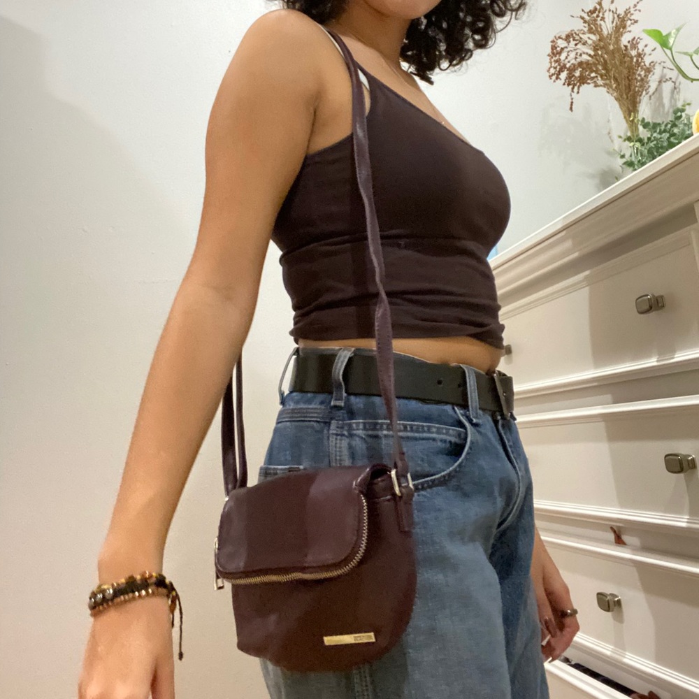 dark purple Kenneth Cole purse